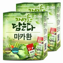 굿허브 조은약초 자연을 담는다 스틱형 마카환, 90g, 2개입