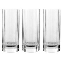 루이지보르미올리 Luigi Bach 크리스탈 Hi Ball 컵 360ml, 3개