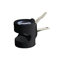 스몰리아 고급 LED 돋보기 확대경 달린 손톱깍이, 혼합 색상, 1개