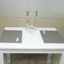 나산데코 린넨 심플 테이블매트 TM551 2p, 07 네이처그레이, 40 x 30 cm