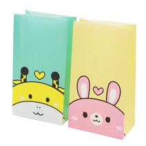 봄91 BOM 조이풀 각대봉투 하트토끼 50p + 하트기린 50p, 혼합 색상, 1세트