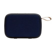 로이체 컴팩트 듀얼드라이브 휴대용 블루투스 스피커, BTS-240, 블루