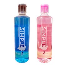 SIMPLE STEP1 물갈이제 500ml + STEP2 박테리아 500ml, 1세트