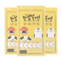 한입뚝딱 짜먹는 반려동물 간식 5p, 닭고기 + 연어 혼합맛, 3개
