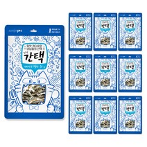 간택 고양이간식 멸치 30g, 기비나고멸치, 10개