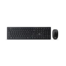TG삼보 무선 키보드 + 마우스 + 키스킨 세트, TG-KM400GS, 블랙, 일반형