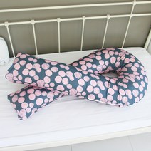 이코니하우스 라운드 U자 바디필로우 커버