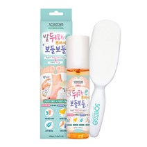 소프리스 발뒤꿈치 뿌려서 보들보들 필링 미스트 + 풋파일, 1세트
