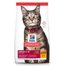힐스 사이언스다이어트 어덜트 치킨 고양이 사료, 2kg, 1개