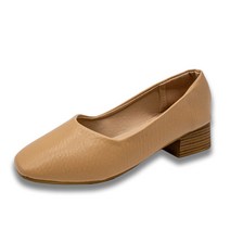 하루반 여성용 벨루나 미들힐 구두 4cm