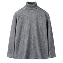 해리슨 남성용 제인 골지 폴라 니트 티셔츠 LWD1025