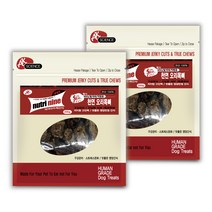 뉴트리나인 반려 동물 수제 건조 간식 200g, 오리목뼈, 2개