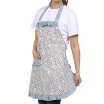 빅리본 방수앞치마, 그레이, 1개