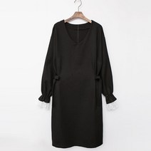 보리맘 레이스 소매 임산부 원피스 E784