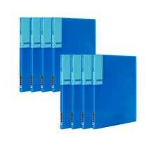 아이콘 클리어 파일 20p, 청색, 8개