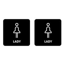 니즈웰 포맥스 픽토그램 안내 표지판, 1-7(여자화장실), 2개