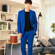 머시따 남성용 모던한 데일리 로건정장세트