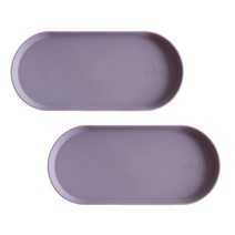 에이드엘 일립스 실리콘 트레이 2p, 라일락, 2개