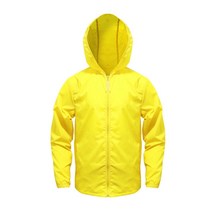 워크맨 현장용 K 경량바람막이 WK-186, 노랑