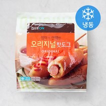 [오뚜기빅핫도그] 오뚜기 리얼 바삭한 빅핫도그 (냉동), 480g, 1개