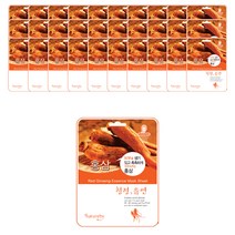 네이처바이 에센스 마스크팩 홍삼 23g, 90개입, 1개