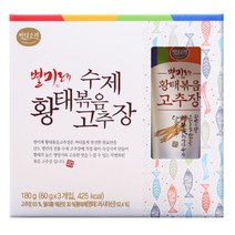 바다소리 별미레 황태 볶음 튜브 고추장, 180g, 1세트