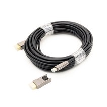 컴스 4K 2K 60Hz HDMI-A / HDMI-D HDMI 2.0 + Micro HDMI 분리형 리피터 광 케이블 CL148 10m, 혼합색상, 1개