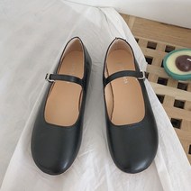 마켓A 라운드 버클 메리제인슈즈