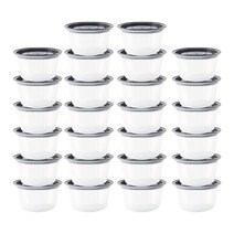 홈앤하우스 어스스팀쿡 전자레인지 용기 그레이 275ml, 26개, 단품