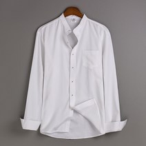고스트리퍼블릭 남성용 베이직 헨리넥 긴팔 셔츠 MSH-543