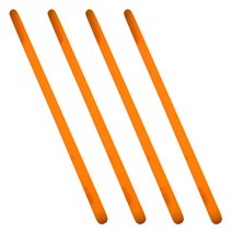 리빙다 야광봉 35cm, 오렌지, 4개