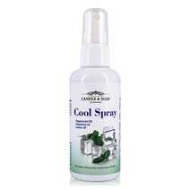 캔들앤솝 피부에 뿌리는 쿨스프레이 바디미스트 페퍼민트향, 100ml, 1개