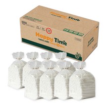 해피타임 덕용 100g 헤링본 물티슈 낱개포장형, 100매입, 8개