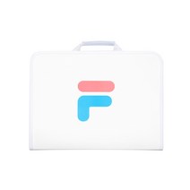 휠라 워니프렌즈 A4 손잡이 화일 케이스, 레니, 1개