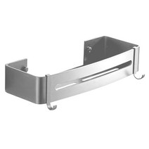 마켓감성 다용도 욕실선반 타입2, 실버, 1개