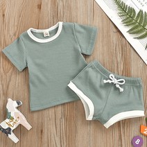 조이멀티 아동용 유니크컬러 신생아 상하복