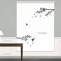 투데이블랙 암막 롤 스크린 세로형
