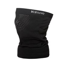 K2 사계절 심리스 넥게이터, Black