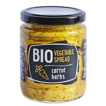 루돌프 유기농 야채 스프레드 당근 허브, 235g, 1개