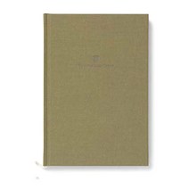 그라폰파버카스텔 리넨커버 노트 A5, 올리브 그린(188671), 1개