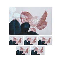 앤티스 무드타임 디자인 테이블매트 6p, 래거시, 45 x 30 x 0.05 cm