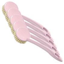 마켓피오 다용도 세척 원형브러쉬, 핑크, 5개