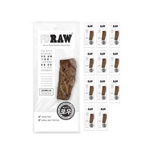 에프디로우 반려동물 동결건조간식 오리 목뼈 스틱 12g, 12개