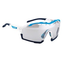 루디프로젝트 컷라인 자전거 스포츠 고글 SP637869-0003, 글로스 화이트 아주르 인디고 범퍼(프레임), 임팩트X 포토크로믹 2 레이저 블랙(렌즈)