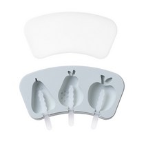 유앤미 실리콘 수제 아이스크림 몰드 BG013 아보카도, 블루, 1개