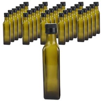 가인글로벌 사각 오일 갈색병 250ml + 오일캡 세트, 44세트