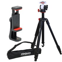 본젠 삼각대 블랙W VT-360F + 스마트폰거치대 블랙 + 레드 VCM-563G, VT-350M(삼각대 + 거치대)