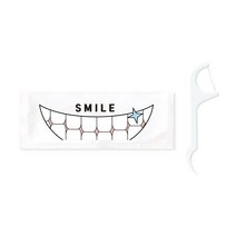 기본 디자인 성인용 치실 1 03 컬러 SMILE, 150개입, 1개