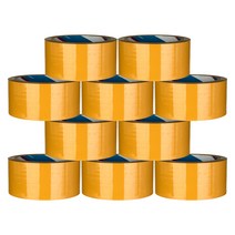 대박테이프 황색 박스테이프 경포장 50m, 10개