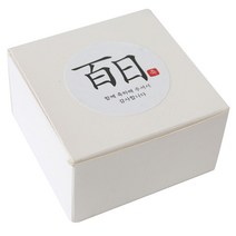 모던 포장 상자 100p + 백일스티커 한문1 100p 세트, 화이트, 1세트